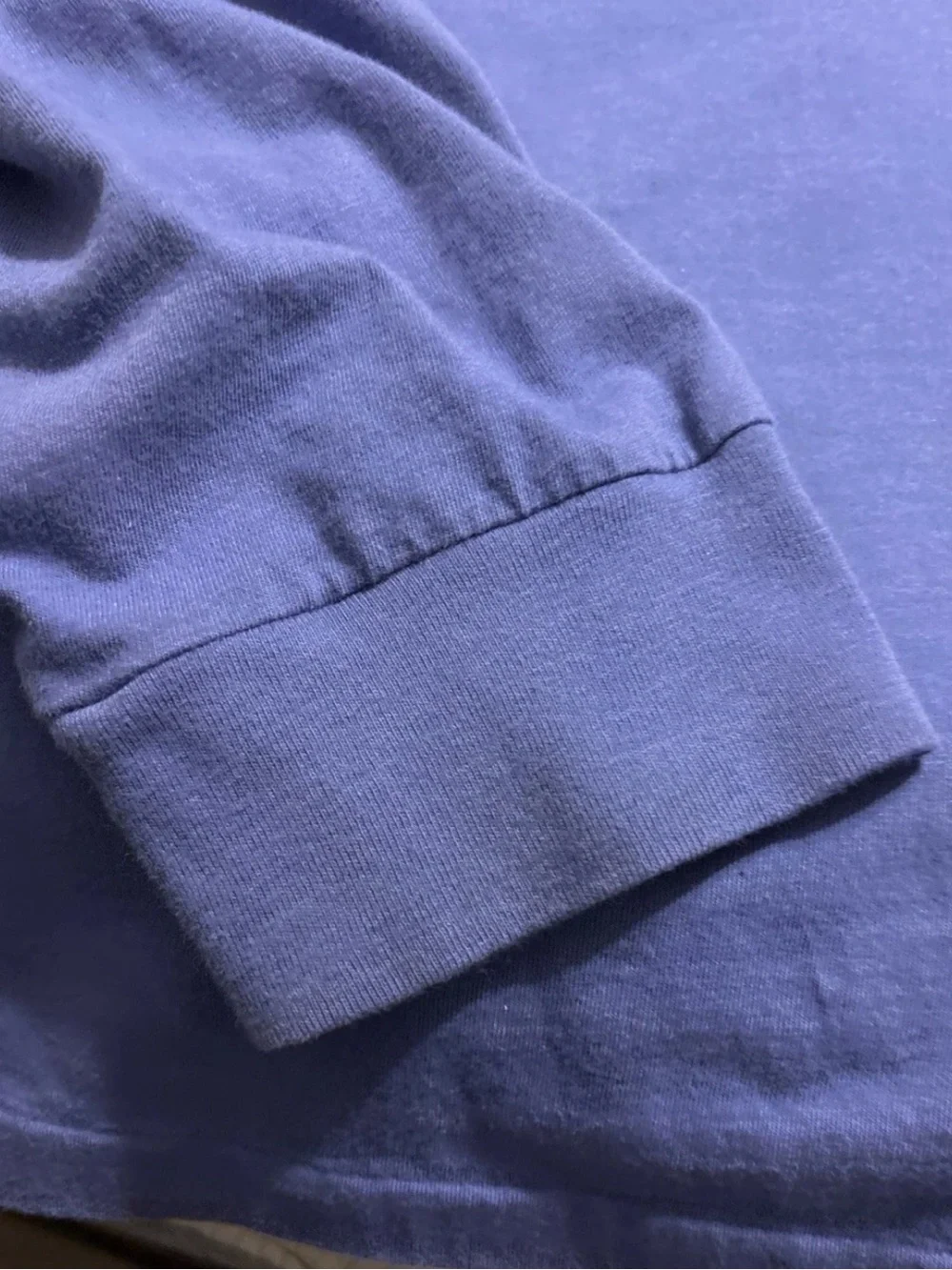 Polo by Ralph Lauren Long Sleeve Polo Graphic Tee - Periwinkle Blue